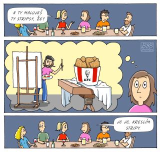 Dnes si dovolím otevřít malé lingvistické okénko 🪟: Slovo strip (v komiksovém kontextu) nemá nic společného se stripsem -...