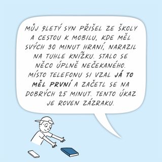 Já si pořád myslela, že komiksy kreslím pro rodiče, ale jak to tak čtu, tak děti vám knížky často zabaví dřív, než se k...