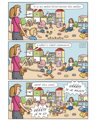 Tahle spolupráce je sice úplně maličká, ale radost z ní mám velkou 🤩. Kreslit komiks pro tak báječnou značku, jako je...