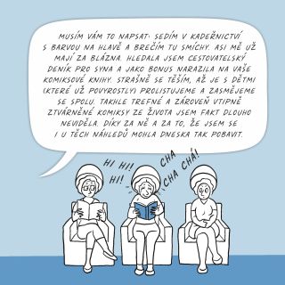 Před pár dny mi přišla objednávka všech tří dílů JÁ TO MĚL PRVNÍ! od paní Katky a u ní tento vzkaz ✉️. Moc mě potěšil a...